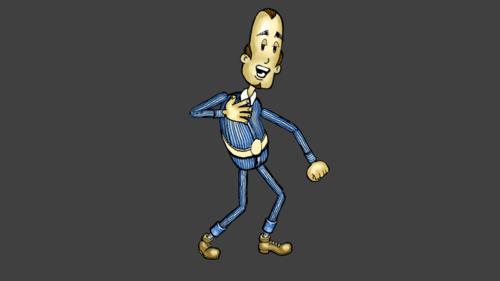 Baldie 2D Character COA Tools preview image
